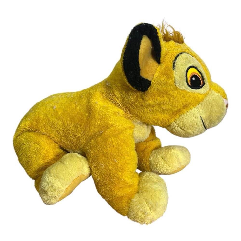 Vintage Disney Store Young Simba Lion King Plush Stuffed Animal 13" Toy Sitting